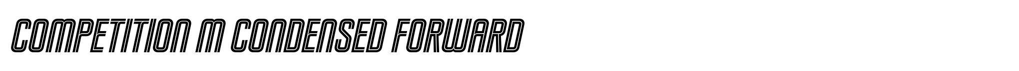 Competition M Condensed Forward image